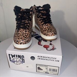 Ewing Athletics Women's Leopard Print Sneakers